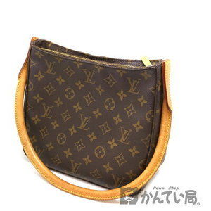 Louis Vuitton Looping MM Shoulder Bag Monogram Brown LV